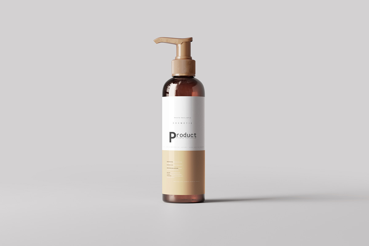 Pump Dispenser Mockup, a Cups & Container Mockup by pmvch (Photo 1 of 10)
