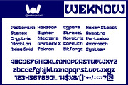 Mnemonic Core font, a Font by weknow (Thumbnail 4 of 8)