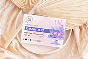Cake Business Thank You Card, a Design Template by Snapybiz (Thumbnail 9 of 9)