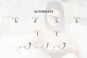 Reading | Script Font, a Handwritten Font by Scratchones (Thumbnail 8 of 9)