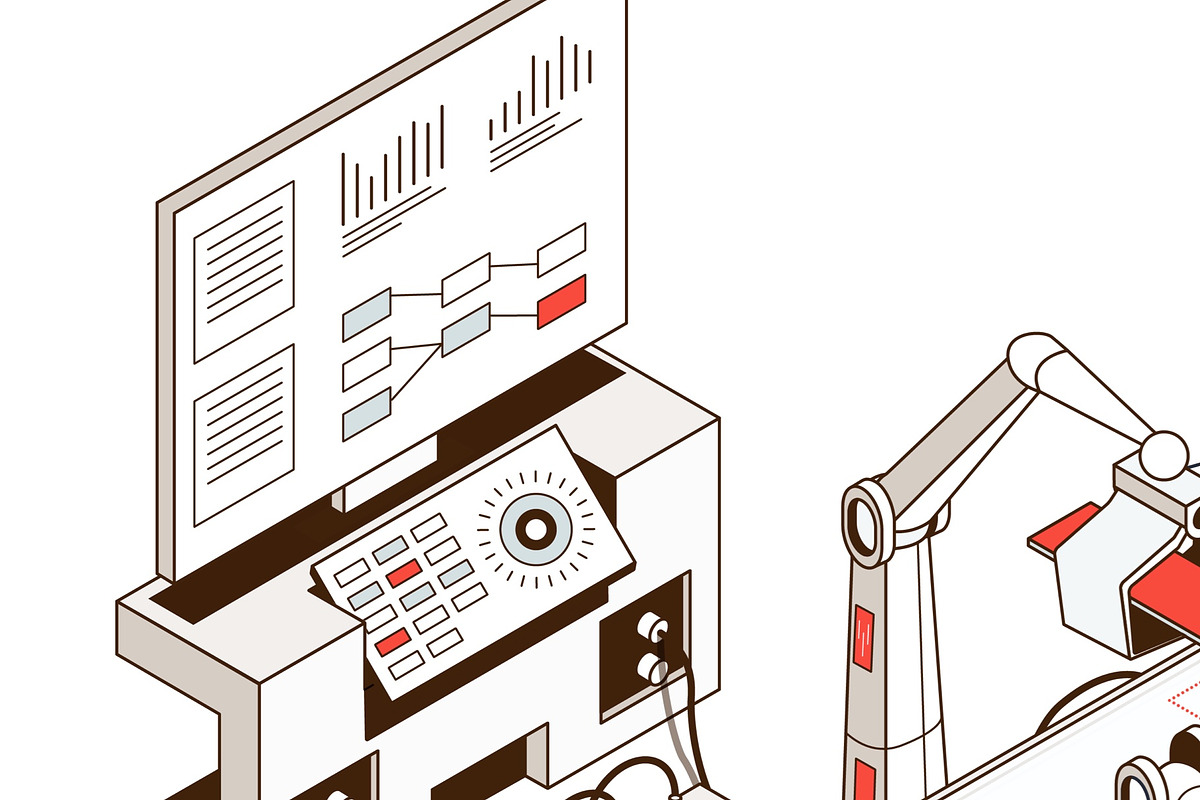 Building a product, an Object Illustration by Selektor (Photo 3 of 3)