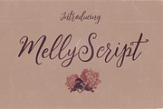 Melly Script Font Duo, a Script Font by Deeezy (Thumbnail 5 of 7)