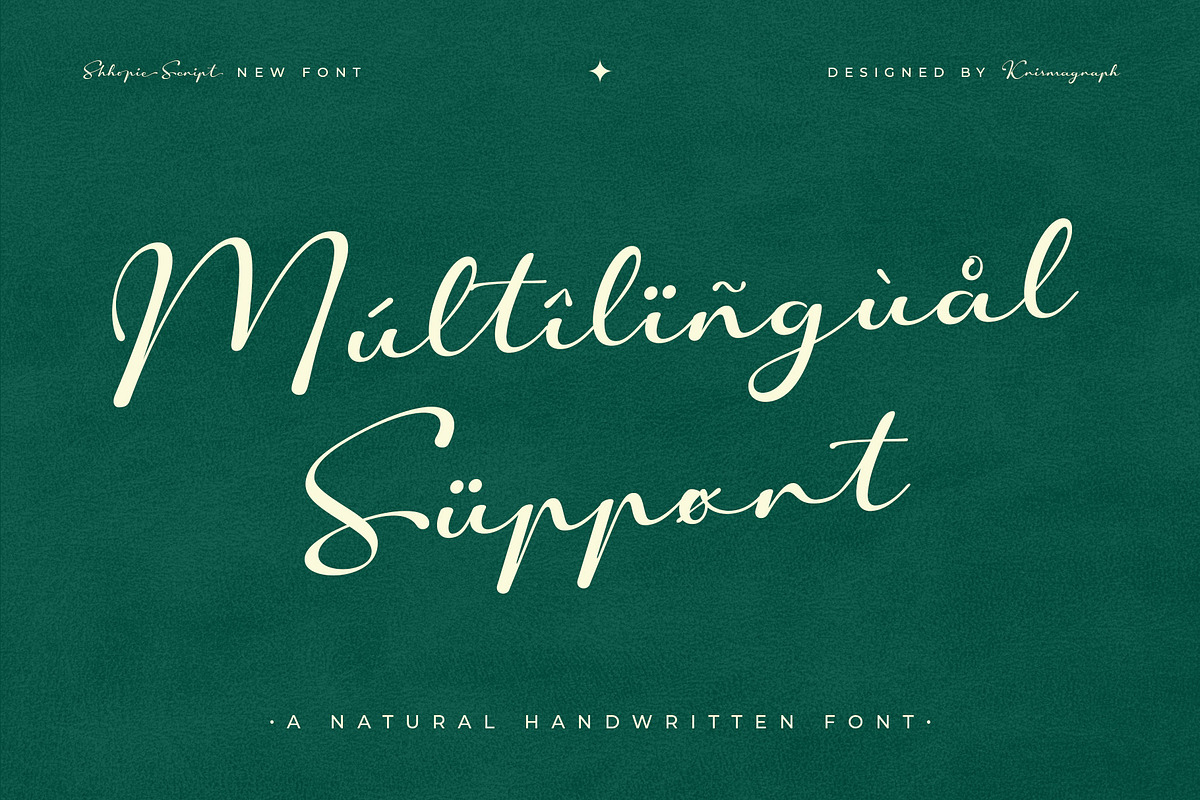 Shopie Script – Natural Handwritten, a Script Font by Krismagraph (Photo 10 of 10)