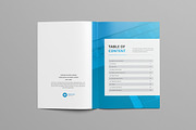Blue Corporate Brochure, a Brochure Template by Pro-Gh (Thumbnail 2 of 9)