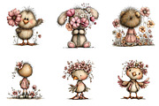 whimsical Spring Back View Animal, an Illustration by CreationArt (Thumbnail 5 of 7)