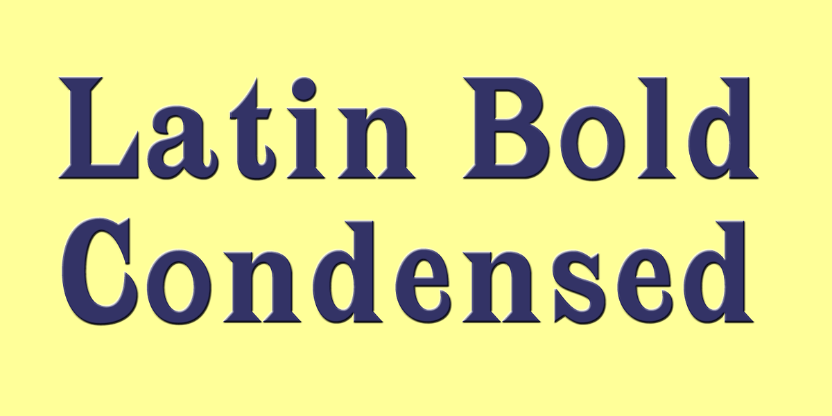 Latin Bold, a Serif Font by Wooden Type Fonts (Photo 3 of 4)