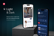 Newzia - Modern Mobile News UI Kit, an UI Kit Template by Rafiq | YDN (Thumbnail 5 of 6)