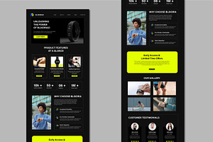 Product Launch Landing Page