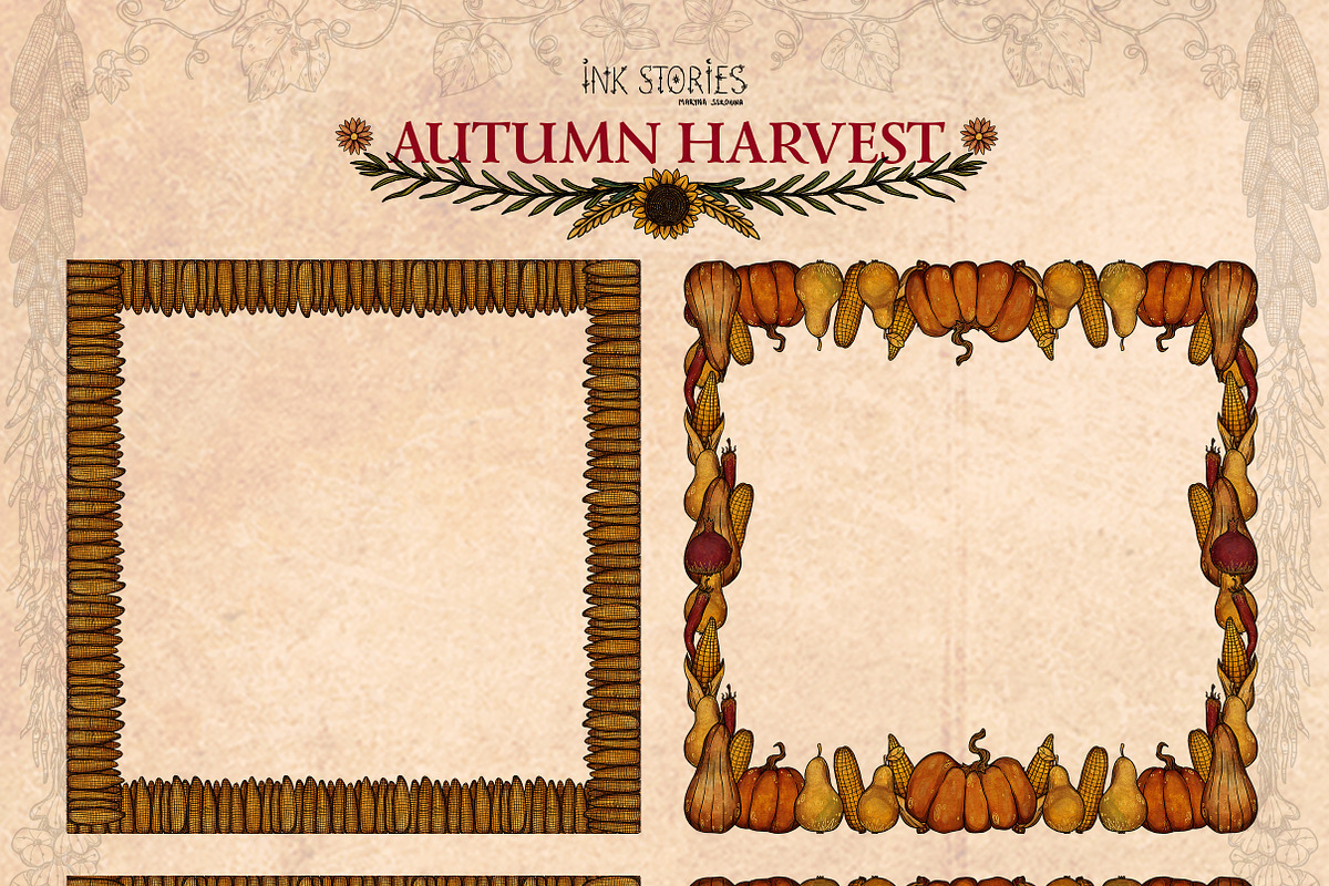 Autumn Harvest, a Seasonal Illustration by Ink Stories (Photo 21 of 26)