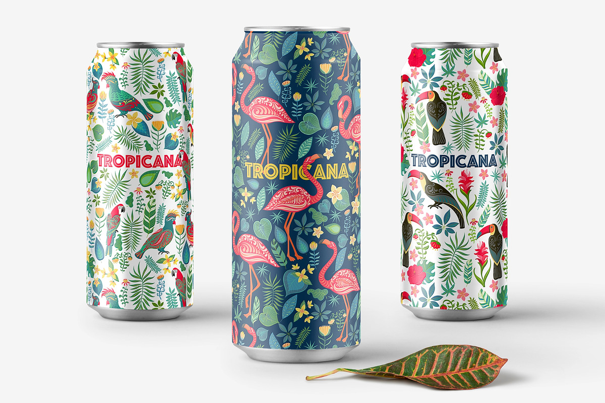 TROPICANA, 30 Seamless Patterns, a Pattern Graphic by Irina Skaska (Photo 7 of 17)