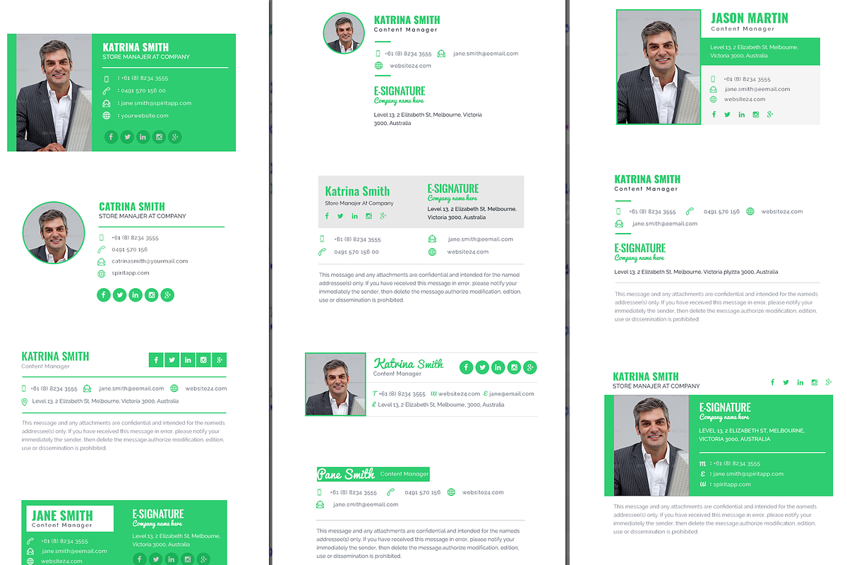 R35 HTML Responsive E-Signature, an Email Template by QuickArtisan (Photo 6 of 27)