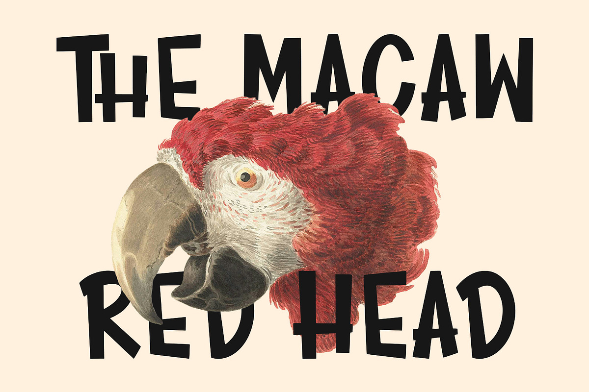 Monsgelmif Playful Display Font, a Sans Serif Font by Maulana Creative (Photo 5 of 7)