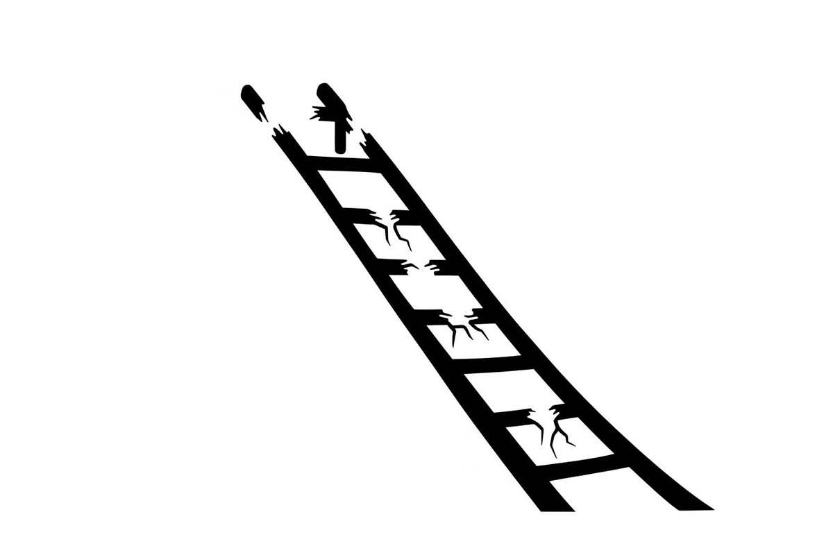 50 Broken Ladder Silhouette Bundle, an Illustration by Designs_River (Photo 18 of 51)