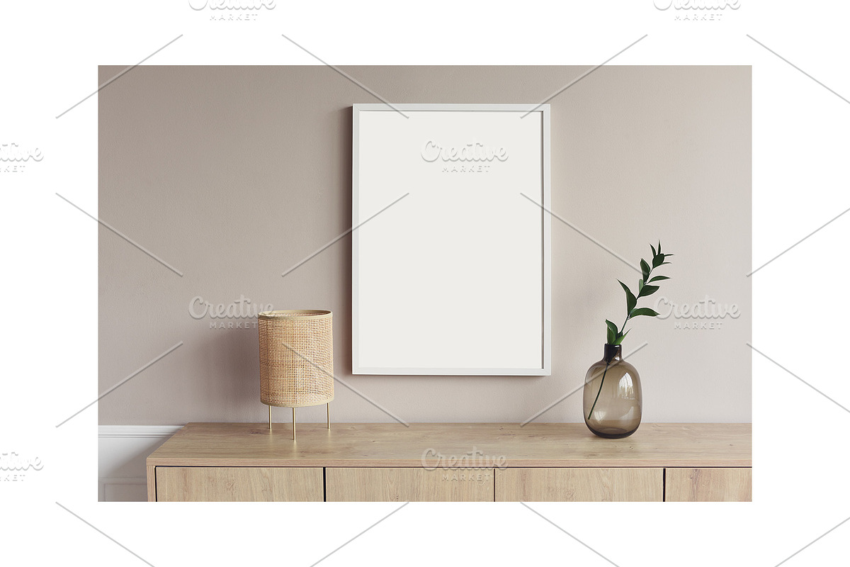 Artwork Frame Mockup Photo Bundle3, a Poster Template by Octopus_Vibes (Photo 6 of 17)