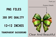 St Patrick's Day Bow Clipart Bundle., an Illustration by SVGArt (Thumbnail 5 of 7)