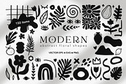 Modern abstract shapes, vector, a Graphic by harmonia_green_art (Thumbnail 1 of 10)