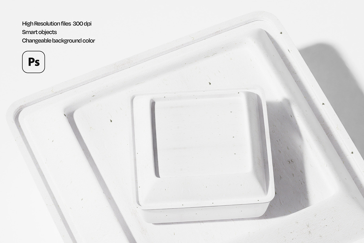 Food Container Packaging Mockup Set, a Cups & Container Mockup by Mego-studio (Photo 4 of 10)