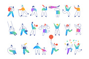 100+ Line People Editable Stroke, a Person Illustration by Vector_Art (Thumbnail 29 of 29)