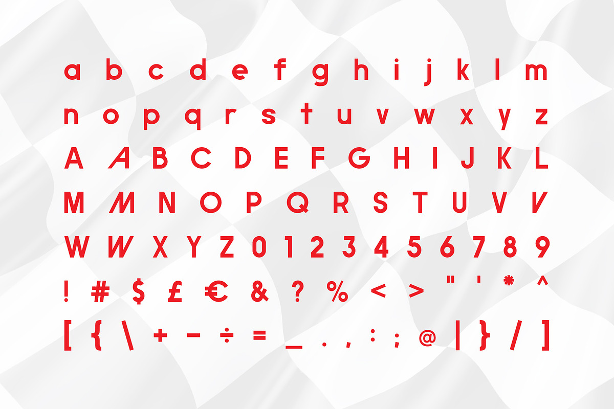 Monako Font preview 3