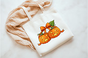 Halloween Pumpkin png, an Illustration by Watercolor design (Thumbnail 3 of 3)