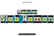 Modular Typeface, a Sans Serif Font by Letterwerk (Thumbnail 6 of 15)