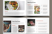 Modern Cookbook Magazine with Recipe, a Magazine Template by MightyDesign (Thumbnail 5 of 9)