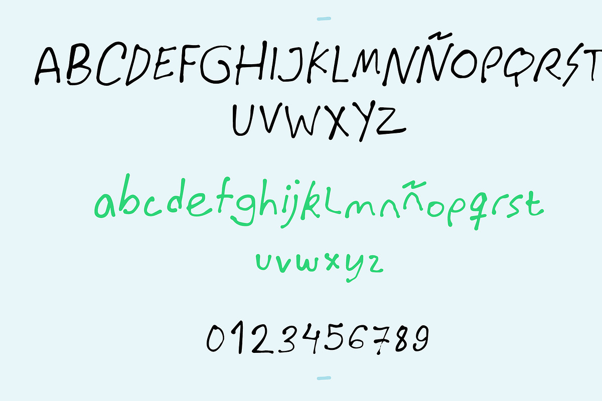 Nidepalo, a Handwritten Font by Headquarters (Photo 2 of 3)