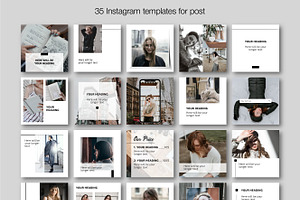 White CANVA Instagram Template N54