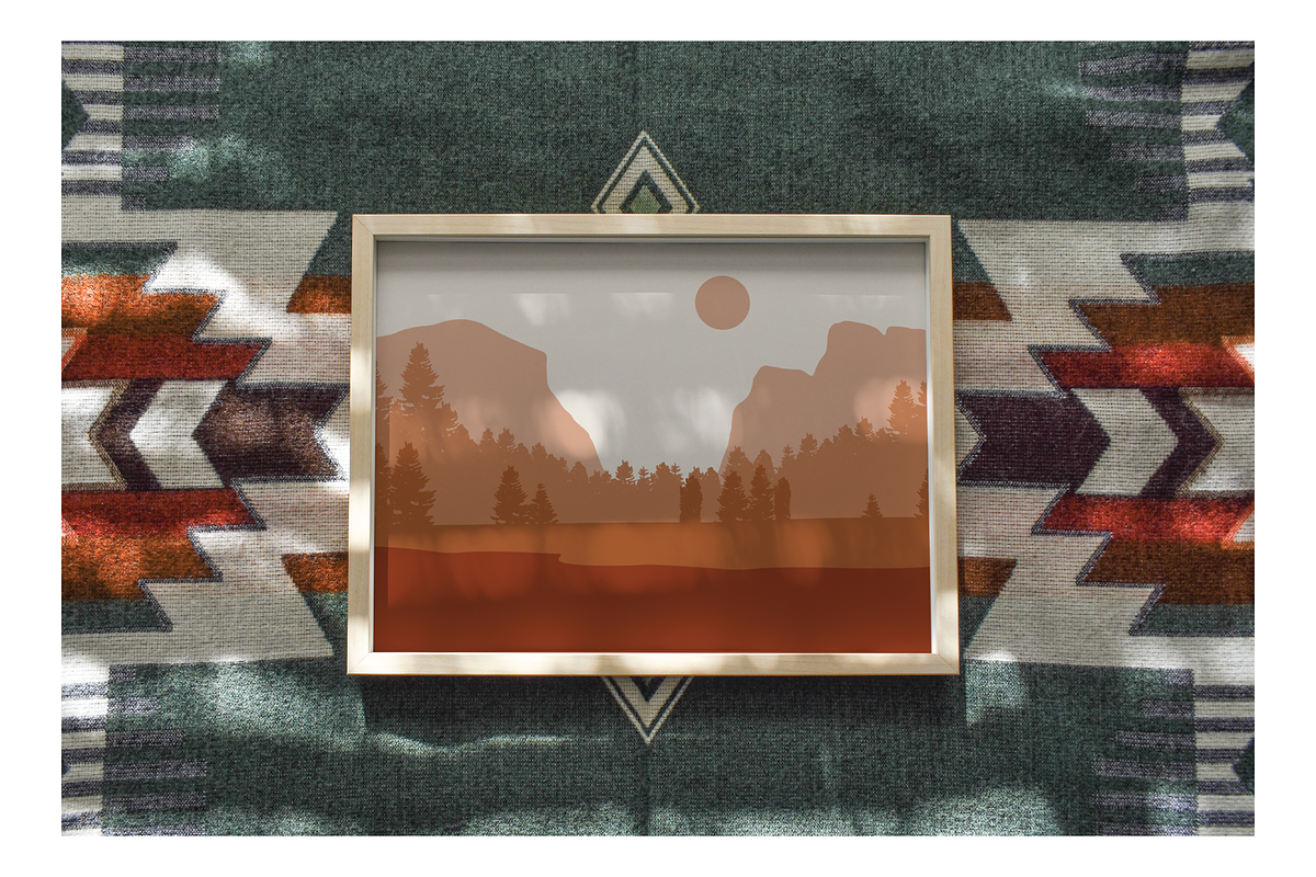 Landscape Frame Mockup Mega Bundle, a Household Mockup by Saguaro Digital (Photo 9 of 15)