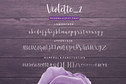 Violette Script Font, a Script Font by Sronstudio (Thumbnail 11 of 13)