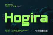 Hogira, a Sans Serif Font by OWL KING (Thumbnail 1 of 10)