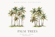 Palm Trees, a Decorative Illustration by PeDe Designs (Thumbnail 3 of 9)