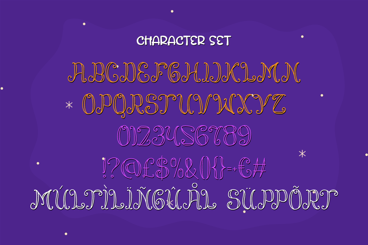 Lumoria Tales - Magical Fantasy Font, a Font by PutraCetol Studio (Photo 5 of 5)