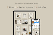 Creative Receipt Social Media Pack, a Social Media Template by September 5th (Thumbnail 3 of 19)