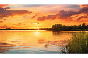countryside sweet lemon yellow ai, a Nature Photo by pikepicture