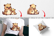 Platypus Mother's Day Clipart, a Graphic by Artnoy (Thumbnail 4 of 5)