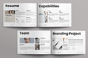 Graphic Design Portfolio Brochure, a Brochure Template by E-Type (Thumbnail 3 of 8)