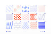 150 Geometric Seamless Patterns Set, a Pattern Graphic by Samolevsky (Thumbnail 18 of 20)
