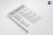 Minimal Resume/ CV Set, a Resume Template by graphicforest (Thumbnail 5 of 7)