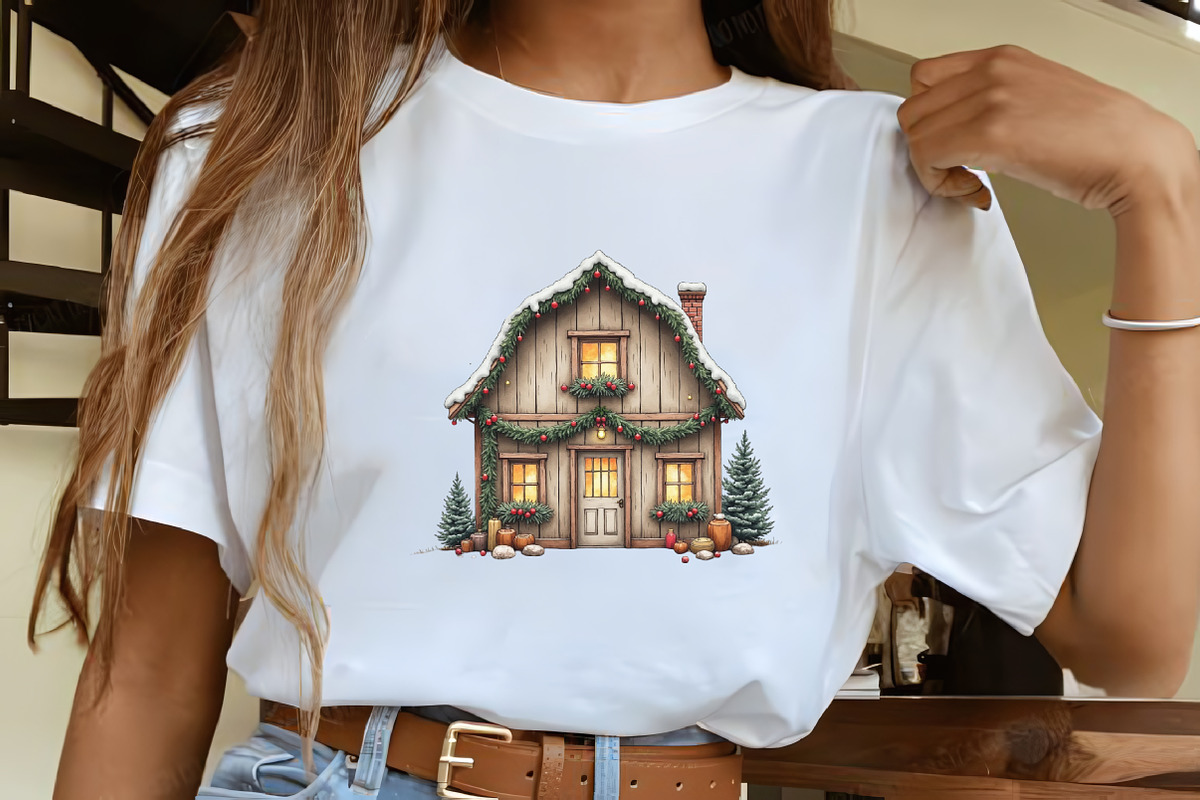 Christmas Funny House Clipart, an Illustration by CrexoraLab (Photo 3 of 5)