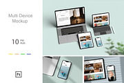 Multi Device Mockup, a Wearable Device Mockup by SimpangGraphics (Thumbnail 1 of 14)