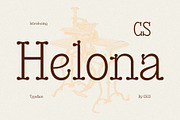 CS Helona – Decorative Font, a Serif Font by Craft Supply Co. (Thumbnail 1 of 8)