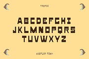 Tropic Display Font, a Sans Serif Font by Studio Alexander (Thumbnail 2 of 7)