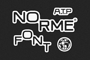 Norme - Geometric Display Font, a Sans Serif Font by Typeparties (Thumbnail 3 of 8)