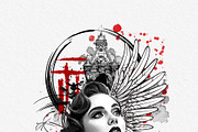 Artistic Watercolor Tattoo Art, an Action Add-On by MRI STUDIO (Thumbnail 17 of 28)