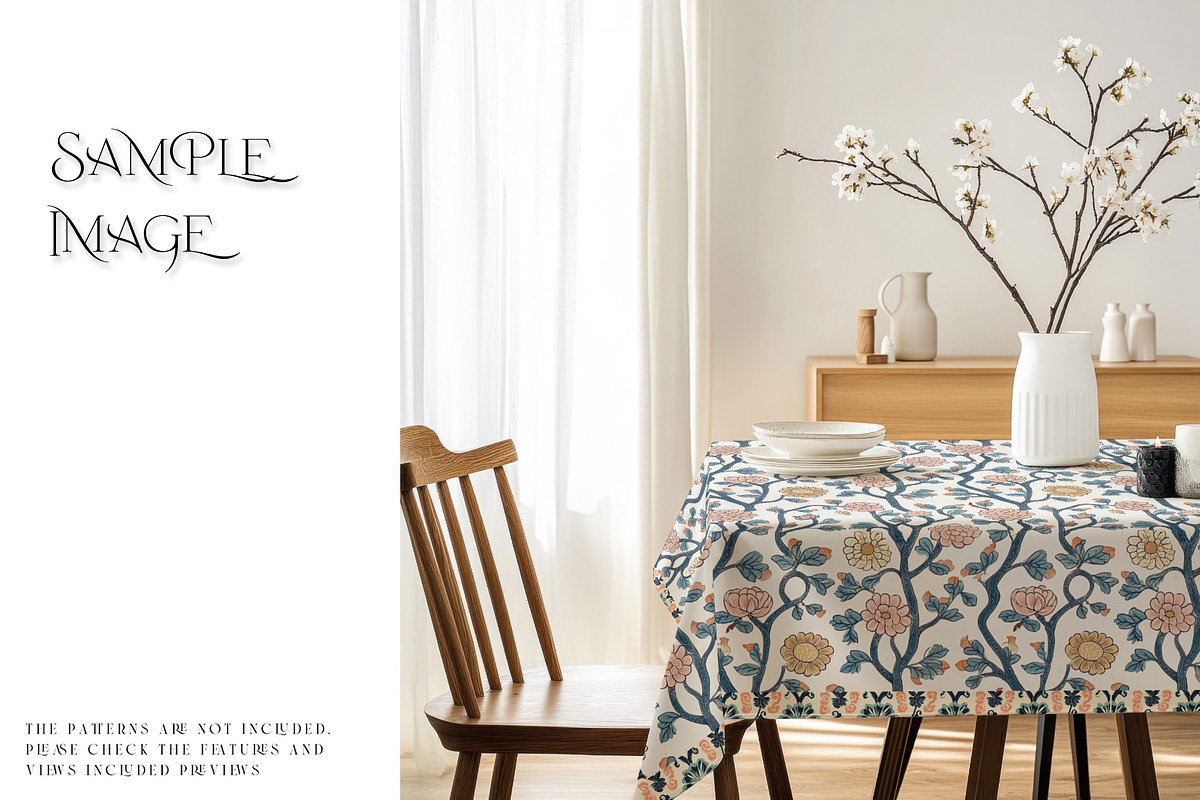 Tablecloths Mockups via Smart Object, a Product Mockup by mock-ups (Photo 8 of 18)