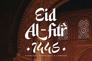 50% Syamsiah Arabic Font, a Script Font by Four Lines Std. (Thumbnail 6 of 11)