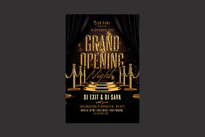 Grand Opening Flyer, a Flyer Template by DSGraphicDesign