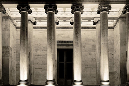 Columns stock photo containing academy and architecture, an Architecture Photo by EkaterinaPlanina