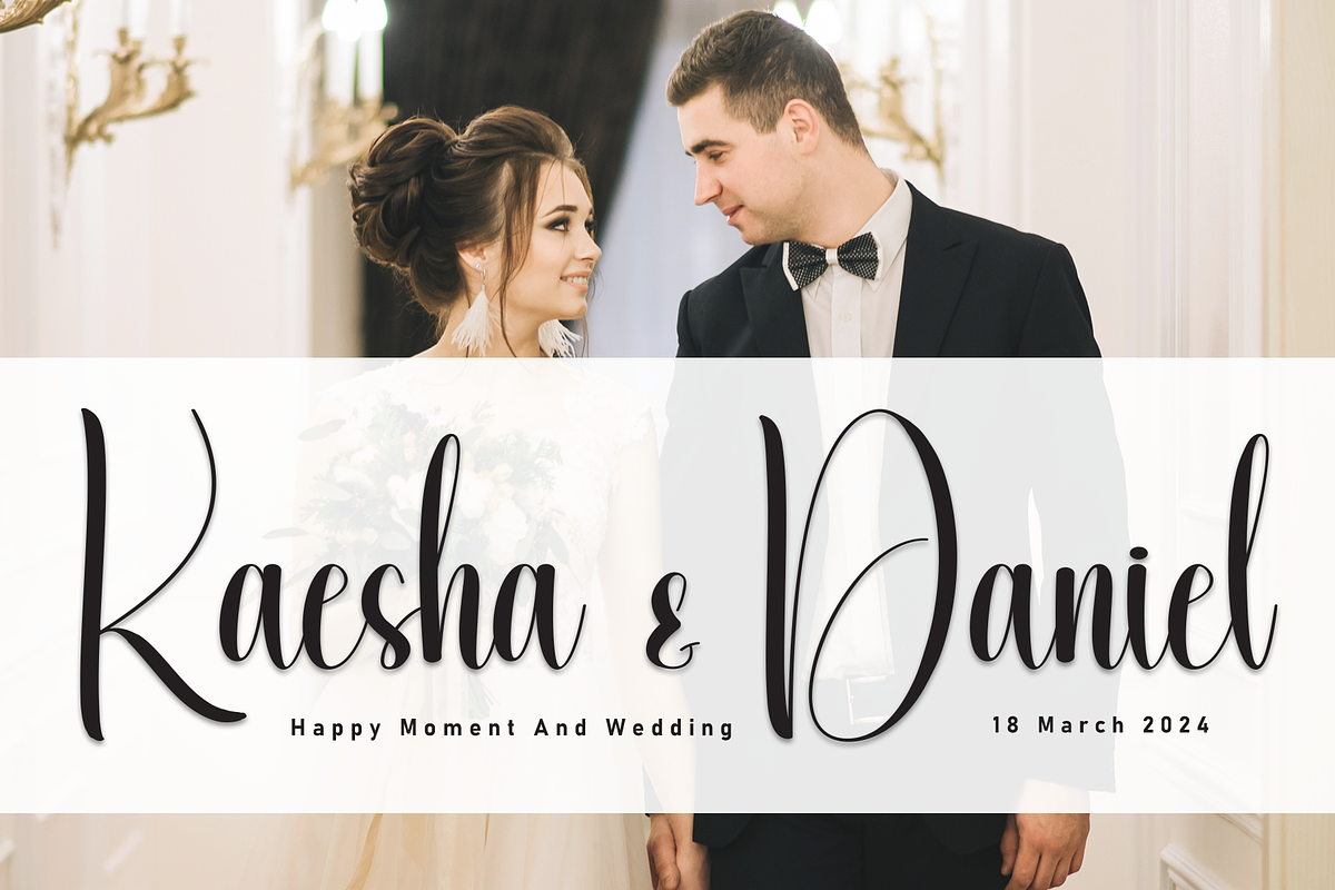 Happyday | Script Font, a Handwritten Font by Scratchones (Photo 2 of 9)